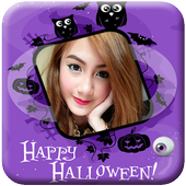 halloween photo frames icon