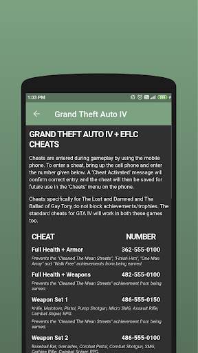 Cheat Code for Grand Theft screenshot 8