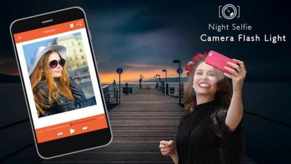 Night Selfie Camera Flash Light screenshot 2