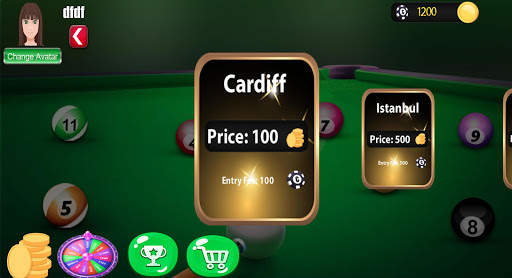 Night Billiard City - Pooking screenshot 4