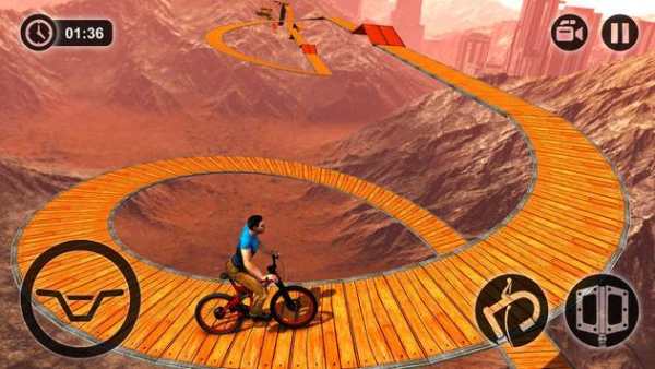 Impossible BMX boy games Tracks Drive screenshot 6