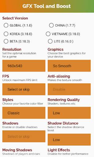 Gfx Tool Pro  For PUB Battlegrounds  - FPS Meter screenshot 3