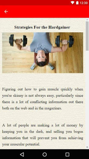 How to Gain Muscle screenshot 5