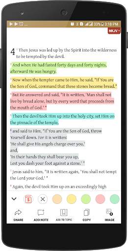 Bible NKJV - New King James Version screenshot 2