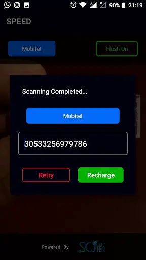 Speed Recharge App screenshot 3