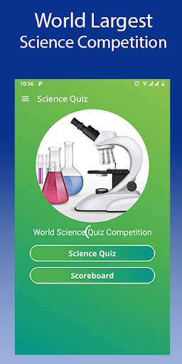 World Science Quiz Competition screenshot 1
