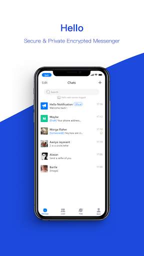 Hello - Private Messenge‪r screenshot 2
