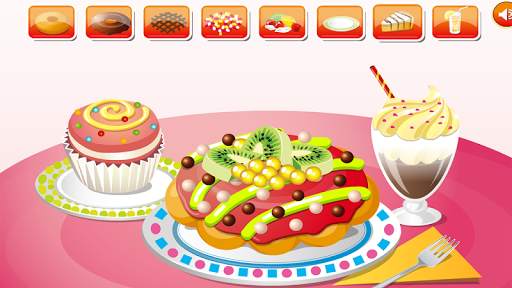 games girls decorating cake screenshot 6