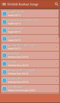 Hit of Hrithik Roshan's Songs 2 تصوير الشاشة