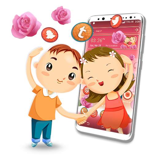 Cute Friendship Launcher Theme 1.0.1