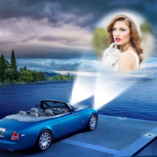 Car Headlight Photo Frames 2.4