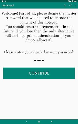 Safe Notepad - with search tool screenshot 7