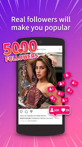 Real Follower - Likes and Followers on instagram screenshot 3