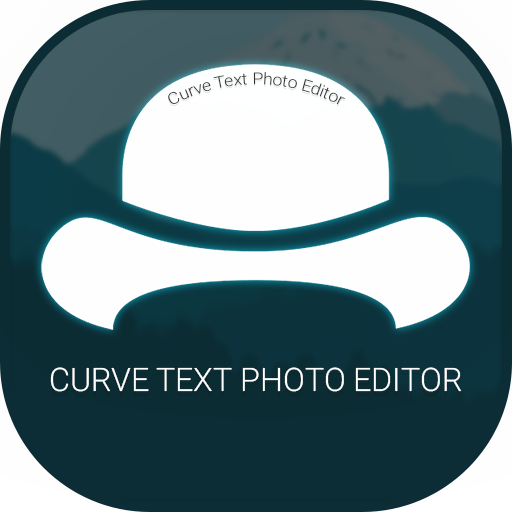 Curve Text Photo Editor icon