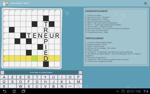 Jeux de grille (mots fléchés & sudoku) screenshot 13