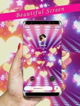 Colour Call screen - Phone Caller Screens Themes screenshot 2