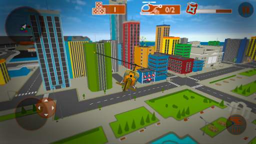 Helicopter City Simulation 3D: Transport & Rescue screenshot 6