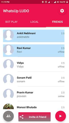 WhatsUp LUDO screenshot 2