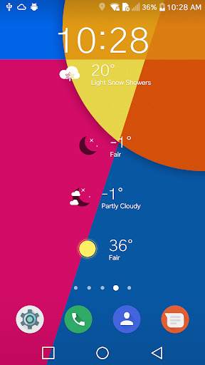 Free01 Weather Icons Set for Chronus screenshot 1