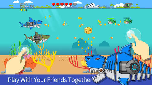 Robot Gun Shark Double Attack screenshot 2