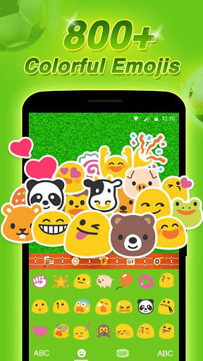 Soccer Keyboard Theme - Funny Emoji & Gif screenshot 2