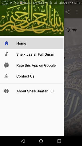 Sheikh Jaafar Mahmoud Adam Full Quran mp3 Offline screenshot 1