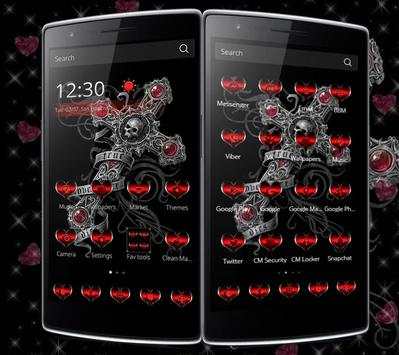 Love Theme Skull Cross screenshot 4