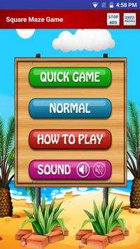 Free Square Maze Game for Android Mobile & Tabs screenshot 4