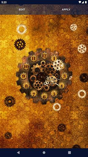 Steampunk Clock Wallpaper screenshot 6