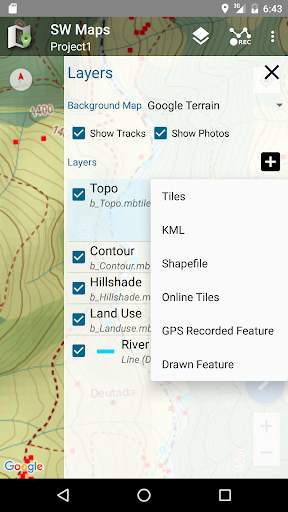 SW Maps - GIS & Data Collector screenshot 2