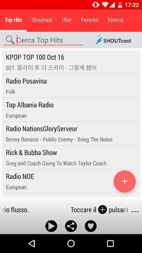 Internet Radio Player screenshot 1