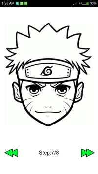 Learn To Draw Naruto screenshot 8