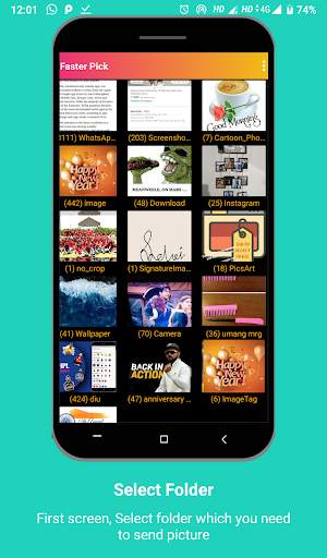 IFast selection (Quick image Selection & send) screenshot 3