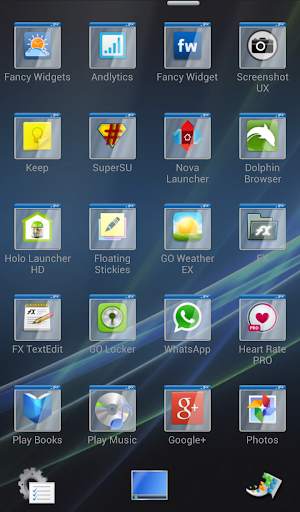 Next Launcher 3D Theme PC screenshot 4
