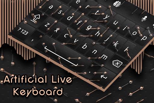 Animated Keyboard - Artificial Animated Keyboard screenshot 1