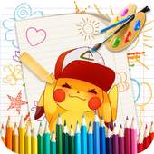 🎨 Coloring Pokemon Book Free 2.5