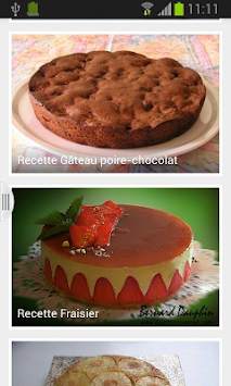Les recettes de gâteaux screenshot 2