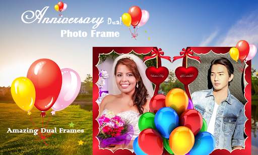 Anniversary Dual Photo Frame скриншот 3
