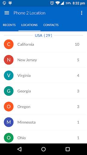 Phone to Location - Caller ID screenshot 1