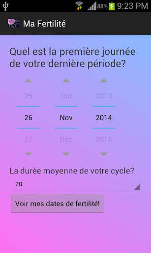 Ma Fertilité screenshot 1
