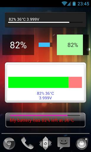 Battery Progress Widget screenshot 1