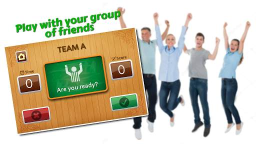 Charades Mimics - GuessUp word Party Game screenshot 1
