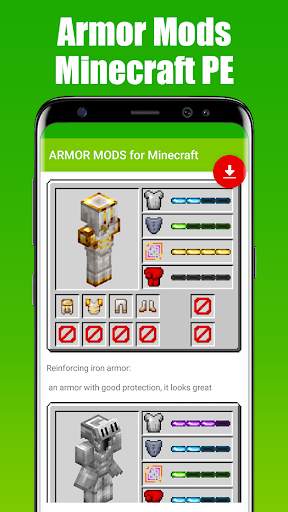ARMOR MODS for Minecraft screenshot 5