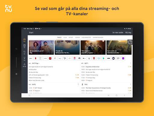 tv.nu - streaming & TV screenshot 8