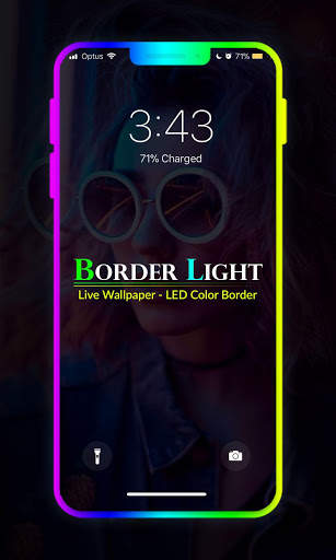 Border Light - LED Coler Border, Live Wallpaper screenshot 1