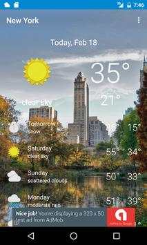New York Weather screenshot 1