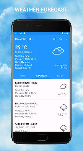 Weather Forecast screenshot 1