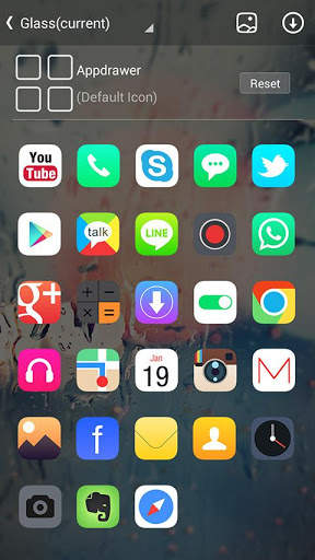Glass GO Launcher Theme screenshot 6