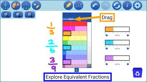 Fraction Strips by mathies screenshot 3