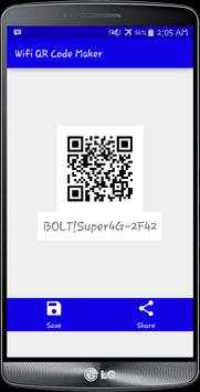 WiFi QR Code Maker screenshot 3